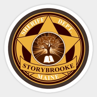 Storybrooke Sheriff Department Sticker